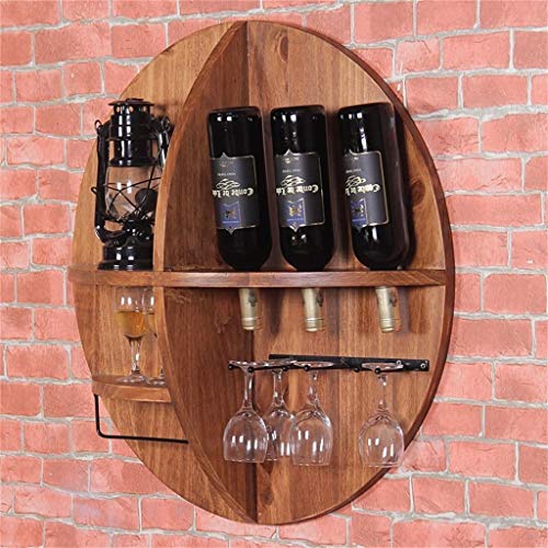 Étagère de rangement porte-verre à vin mural suspendu moderne
