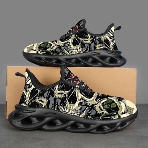Image of Men Running Shoes Men's Tennis Shoes Lightweight Breathable Fashion Sneakers Non Slip Workout Gym Shoes for Running