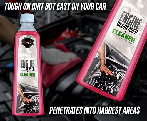 Image of AUTO SPA Heavy Duty Engine Degreaser & All Purpose Cleaner (APC) Concentrated Liquid- 800ML | Bio-Solvent Formula | Safe for Metals, Rubber & Plastics | Eco-Friendly & Biodegradable