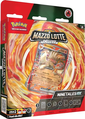 Pokémon Mazzo Lotte Deluxe Ninetales-ex del GCC (mazzo di 60