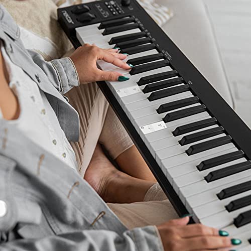 Generic Elektronische Piano Toetsenbord Stickers Transparant Instrument Verwijderbare Music Notes Decal 27X20cm Voor… - Image 3