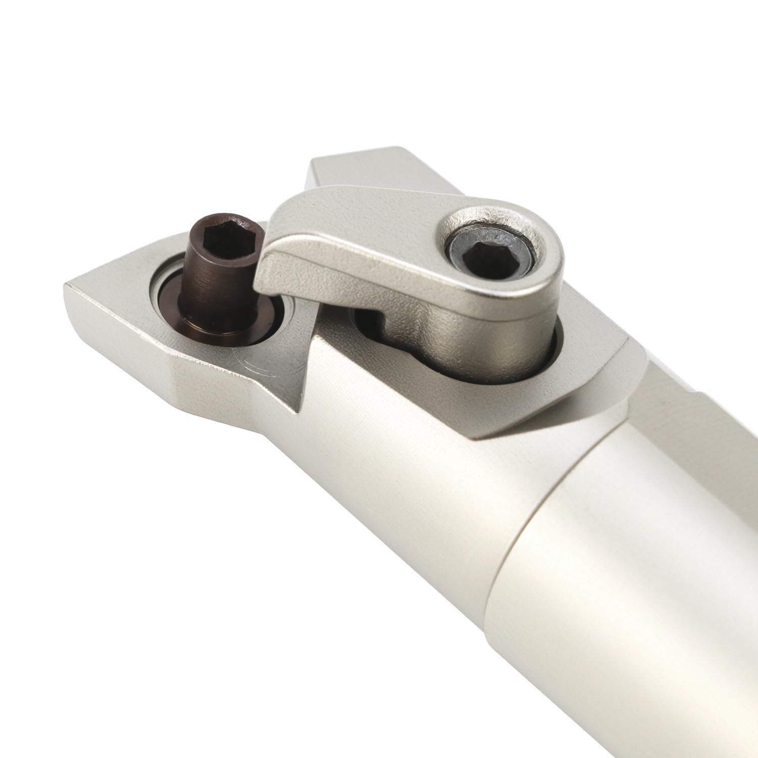 QWORK® uchwyt na narzędzia tokarskie wytaczany 20 mm S20R-MWLNR08 z 10 frezami z węglików spiekanych WNMG432 i kluczem