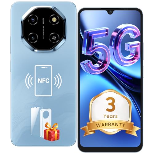 Blackview SHARK 6 Smart Phone, 5G Sim-Free & Unlocked Mobile