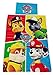 Paw-Patrol Textiles para el hogar, Juego de Ropa de Cama Chase, Marshall, Rubble and Rocky, 100% Cotton, Oeko-Tex (4 Perros)