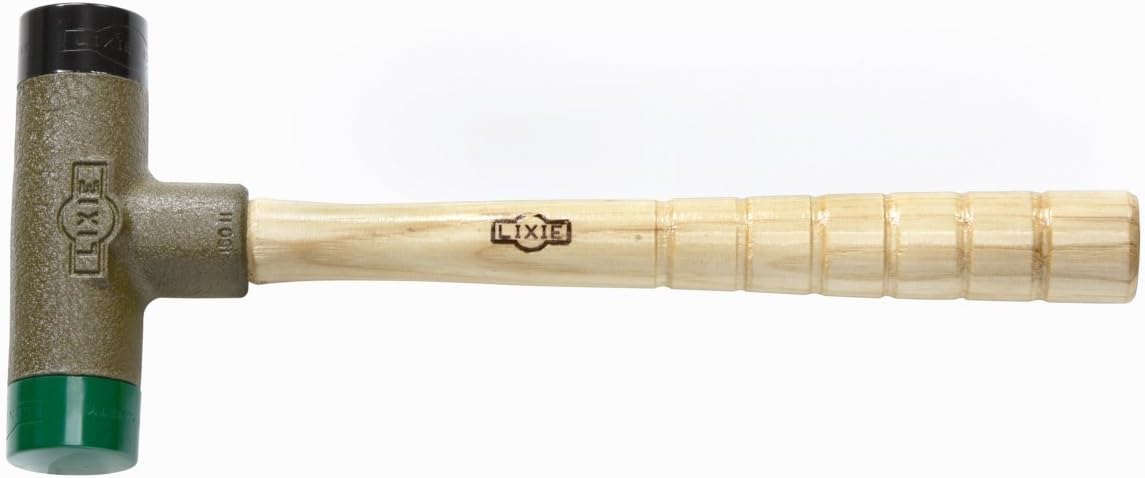 Lixie 200L-MH - 38 Oz. Dead Blow Hammer - 2 Dia. Replaceable Medium & Hard Urethane Faces