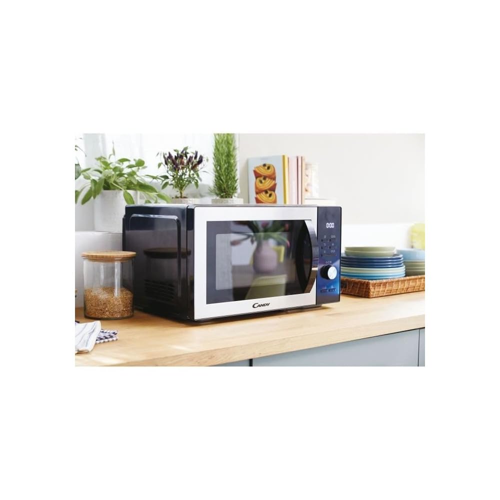 Candy CMCA29EDLB/ST Acier inoxydable Micro-onde combiné Comptoir 29 L 1000 W