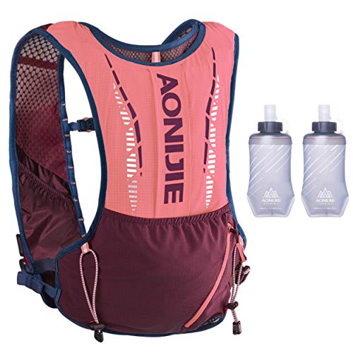 Azarxis 5L Mochila de Hidratación Ligera Deportiva con Botella de Agua para Correr Senderismo