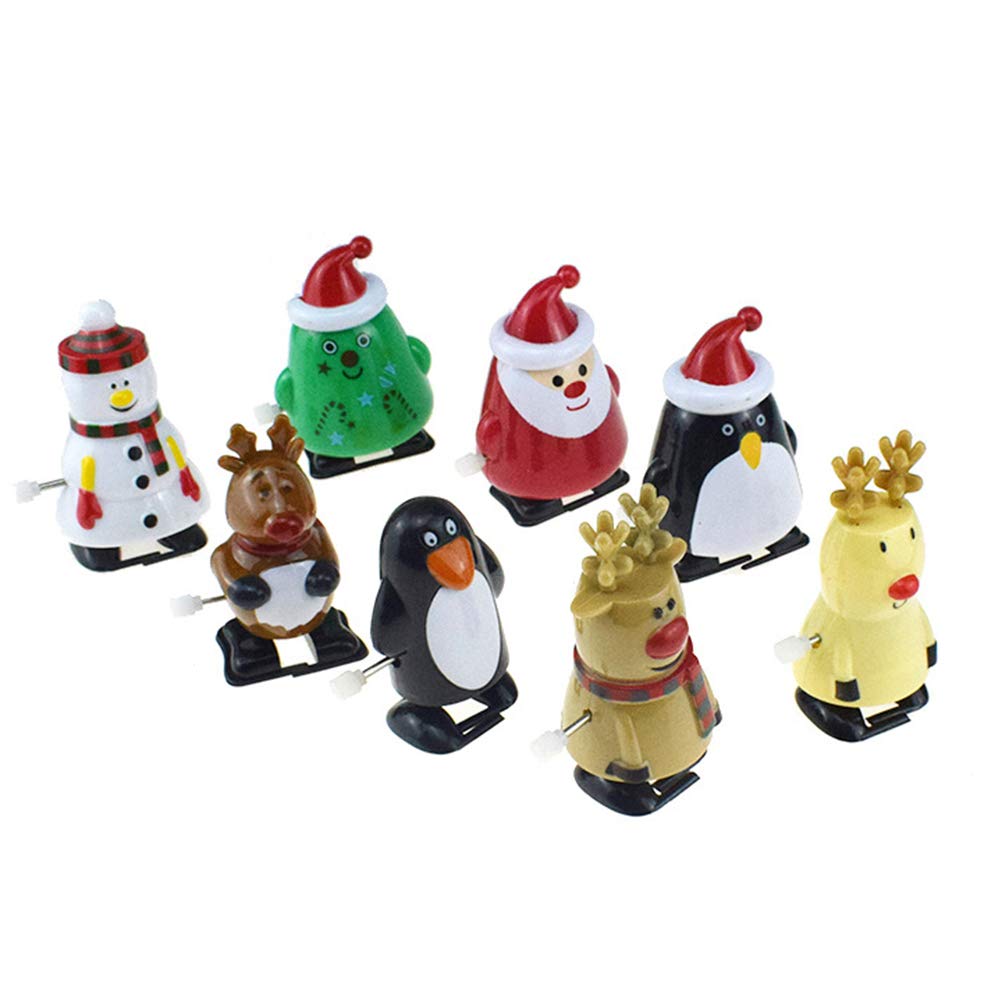 Toni Figur Weihnachten 12 Stück Weihnachten Aufziehspielzeug Kinder Uhrwerk Spielzeug Kleinigkeiten Für Adventskalender Kinder