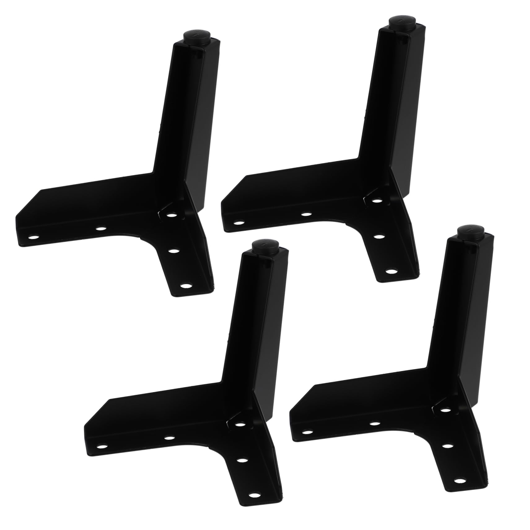 Evite balanceos usando patas de muebles de metal fáciles de instalar para renovar sofá y gabinete
