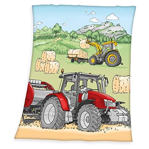 Herding Fleece Blanket, Multicoloured, 160 x 130 cm Cover