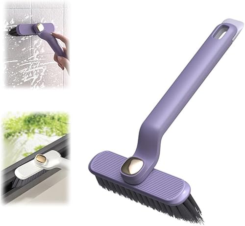 GHYJPAJK Cepillo de limpieza de hendiduras giratorio multifunción, cepillo giratorio de limpieza de hendiduras de 360 grados, herramienta de cepillo