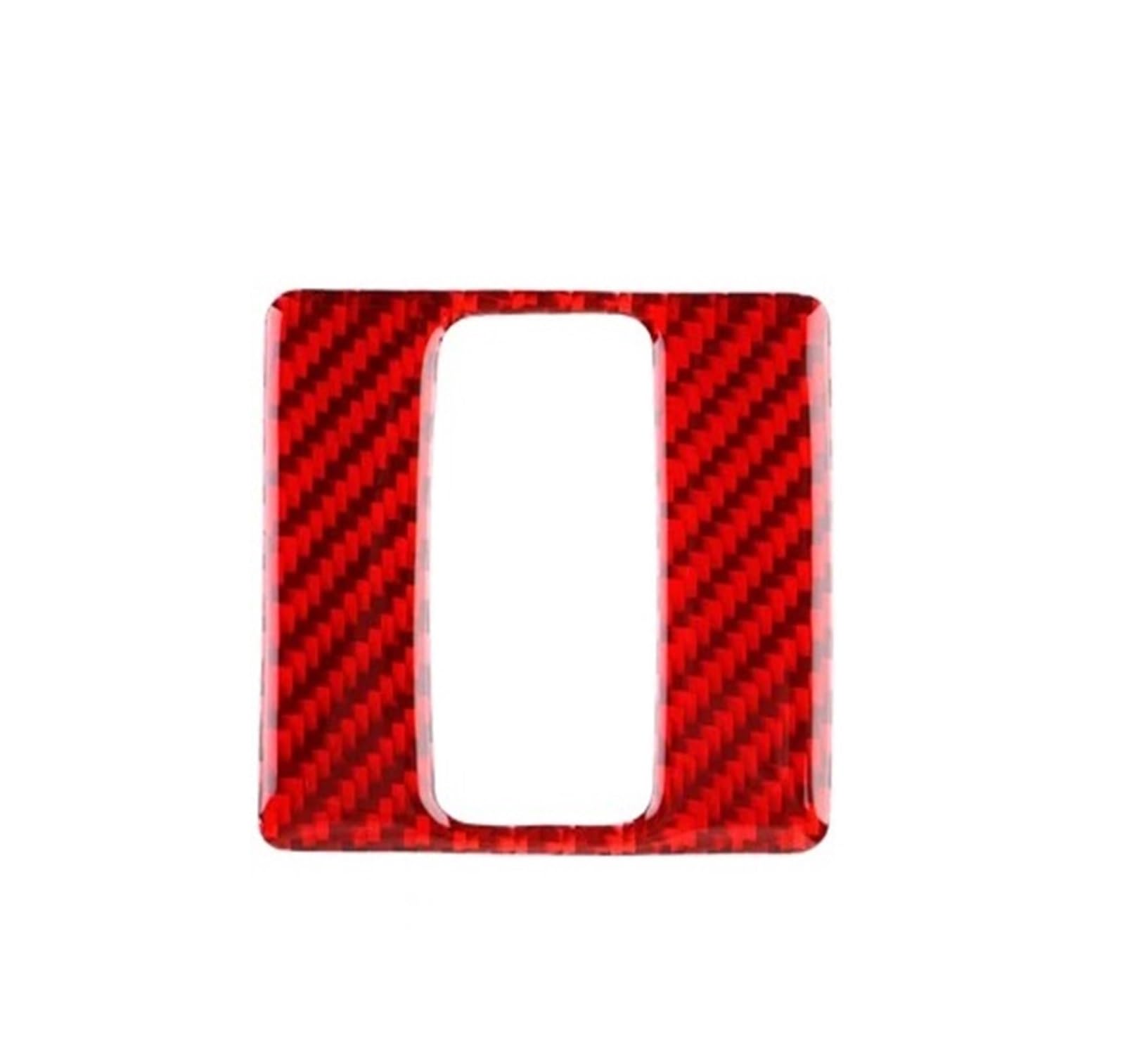 Car Interior Moulding Trim for Mazda 3 for Axela 2014-2018 LHD RHD Car Warning Light Frame Panel Inteior Accessories Sticker Interior Accessories(Red Carbon)