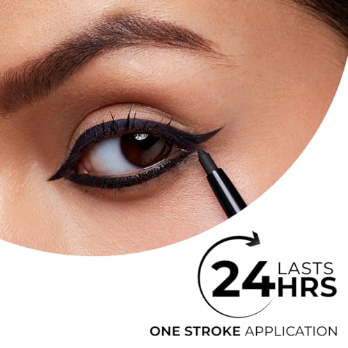 Image of LoveChild Masaba Kajal Pencil Coal Black Matte - Smudge-proof & Waterproof, Long-lasting Deeply Pigmented Intense Black Kajal for Women, Makeup Essential (0.35g)