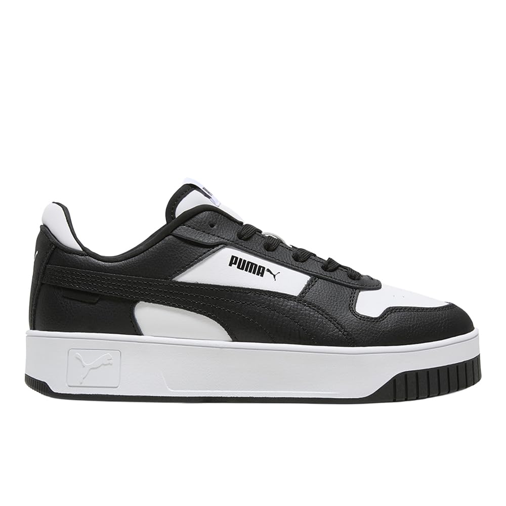 PUMA Women's Carina Street White-Black (389390 16), White Black Black, 7.5 UK