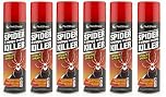 6 X 200 ml Pest Shield Spider & Creepy Crawly Spray Insect Killer No More Spider