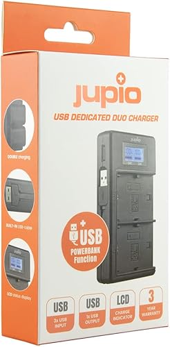 Miniatura 3 de Cargador USB Dedicado Duo LCD LP-E17 para Canon