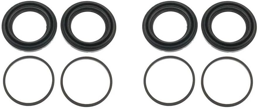 Rear Disc Brake Caliper Repair Kit - 2 Set Caliper Rebuild Kit Replacement Brake Caliper Repair Kit ZGYWAutoParts for Chevrolet Silverado 3500 8.1L 2001-2006, for GMC Sierra 3500 Classic 6.0L 2007