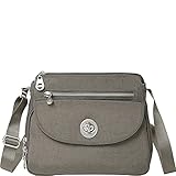 Baggallini unisex adult Calais Bag Crossbody, Sterling Shimmer, One Size US