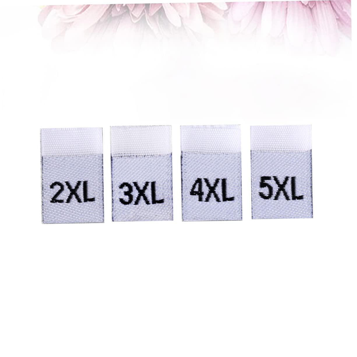 Operitacx 3 Set Di Etichette Con Nome Per Vestiti Etichette Adesive Per Taglie Di Vestiti Etichette Bianche Piegate Per Uso Domestico in Negozio 400 Pezzi*3