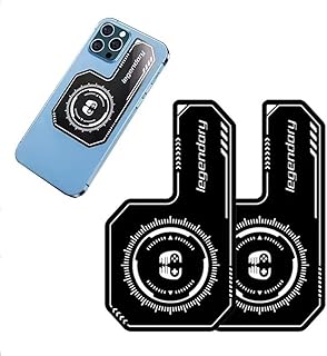 لوحة تبريد مغناطيسية للهواتف الذكية من قطعتين، لوحة تبريد معدنية عالمية للهاتف المحمول، ملحقات الهاتف المحمول، لوحة رادياتير قابلة لاعادة الاستخدام، حافظة تبريد جوال الالعاب بتصميم مانع للانزلاق، نمط