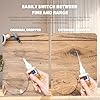 Bottrony Stone Glue - 2 Pcs Fast Drying Clear Super Glue for Rock, Granite, Marble, Tile Repair - Waterproof & Heat-Resistant Strong Bond for Natural & Artificial Stone