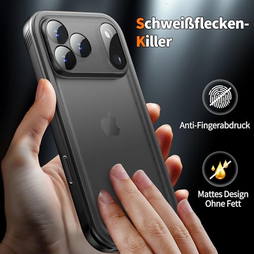 Cozycase TOP Militärschutz Wasserdichte 360 Hülle Für iPhone 17 18 Pro Max – Ansicht 6