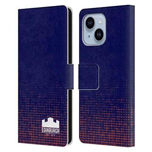 Protégez votre iPhone 14 Plus avec l'étui portefeuille Edinburgh Rugby anti-rayures
