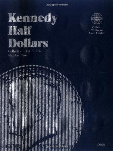 Kennedy Half Dollars Folder 1964-1985 (Official Whitman Coin...