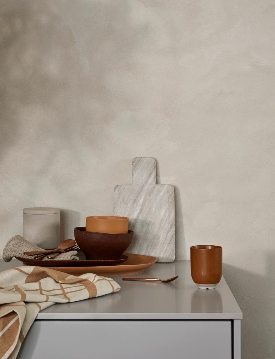 Broste Copenhagen Adam Schneidebrett L Marmor White 45 cm o. Aufh.
