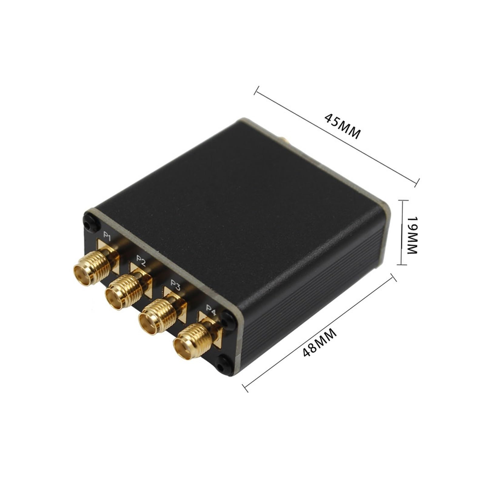 Divisor De Señal RF, Fuente, Dispositivo Distribución 100 KHz A 150 MHz For Antena Radio Fácil Amplia Compatibilidad