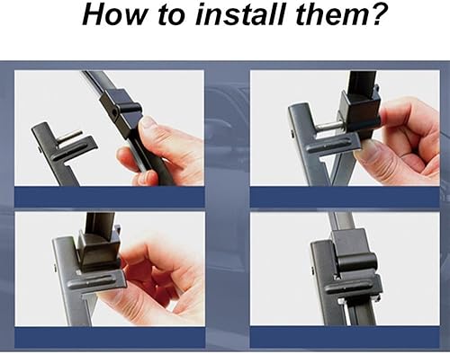 Miniatura 5 de Juego de limpiaparabrisas delantero y trasero compatible con Renault Espace IV 2002-2014 limpiaparabrisas limpiaparabrisas de 30 pulgadas + 26