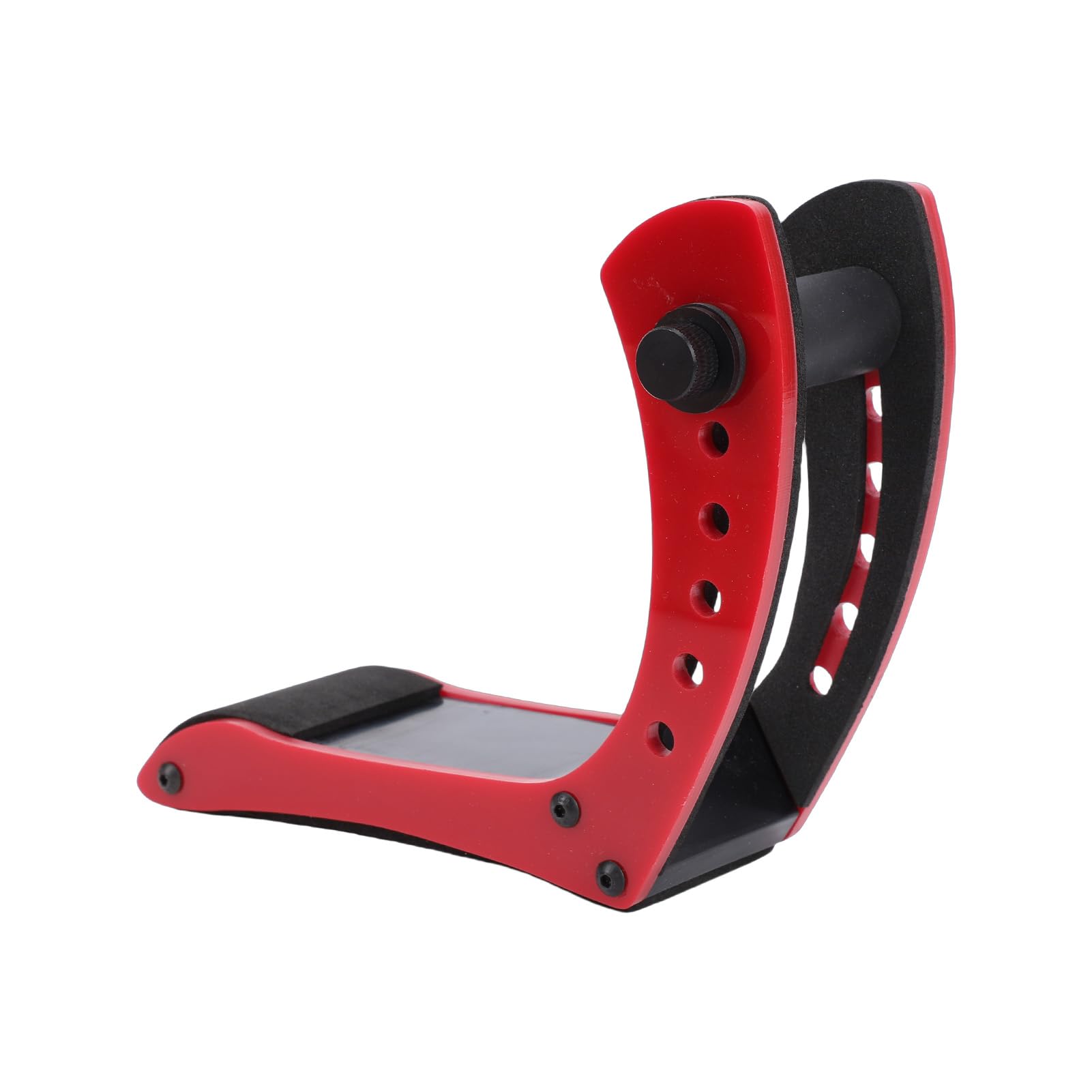 Supporto Ergonomico per Chitarra Elettrica, Gamba di Supporto per Chitarra Regolabile in Altezza e Angolazione, Rack per Sollevatore per , Ideale per Chitarre con Spessore 35-55 Mm
