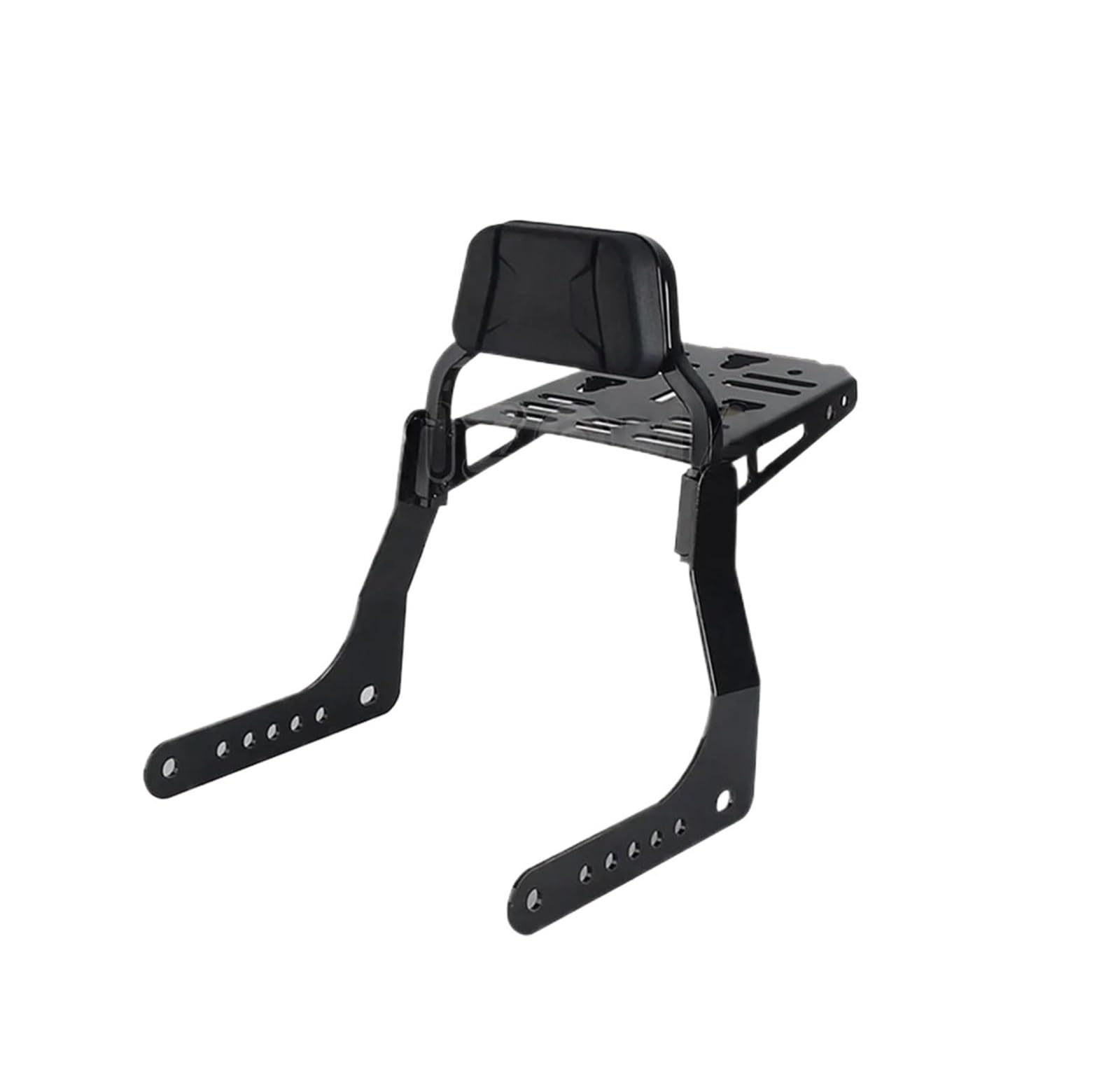 Zdejmowane oparcie Poduszka oparcia pasażera motoc Pasuje do Harley Softail Low Rider ST FXLRST EI FXRST FLSB oparcie pasażera Sissy Bar tylny bagażnik(Purple)