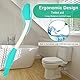 Kireina Abputzhilfe Für Toilettengang, Toilettenhilfe Easy Wipe, Lange Reichweite Comfort Wipe Griff Reichweite Comfort Bottom Wischerhalter Toilettenpapier Tissue Grip Abwischen Helfer