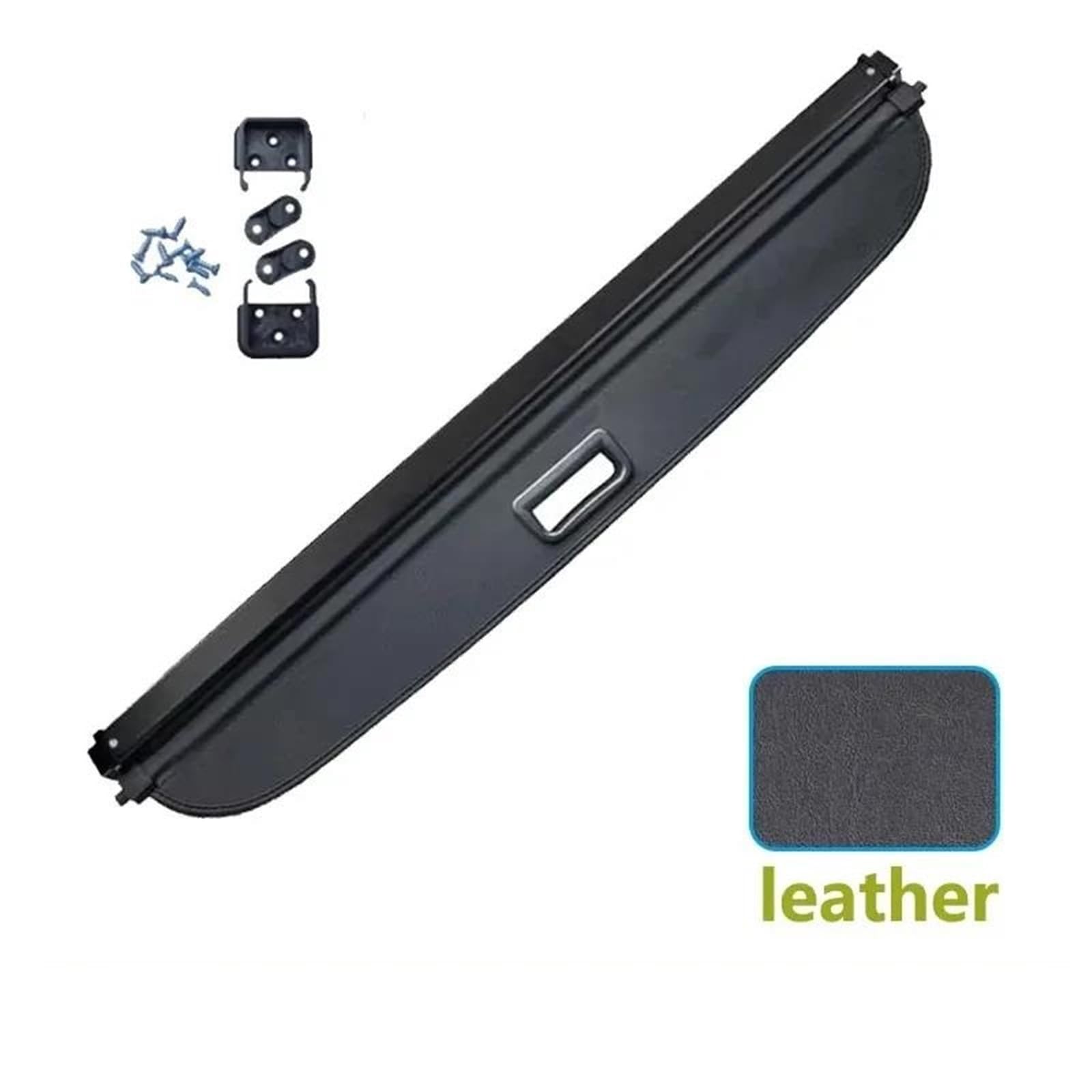 Générique Cache-Bagages Rideau De Coffre Voiture pour Toyota pour CHR pour IZOA 2016~2022 Couverture Chargement Sécurité Tapis Plateau Arrière pour Bagages ction Sécurité Rideau Séparation | Cuir