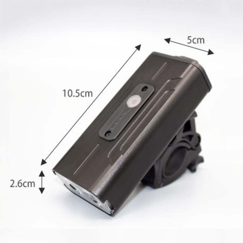 Conjunto De Luces De Bicicleta 2400Mah Potente Luz De Cabeza Súper Brillante 6 Modos Luces De Ciclismo IPX4 Luces Impermeables De Bicicleta De Montaña