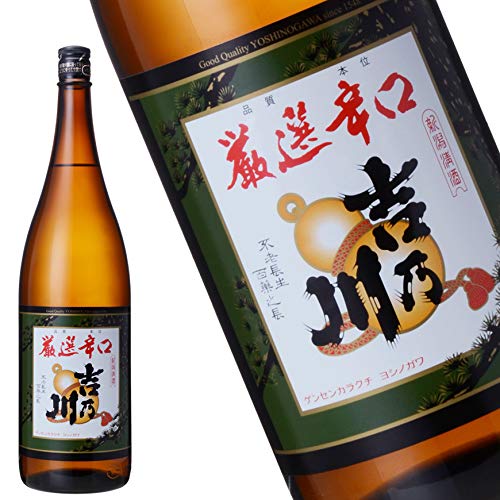 Amazon.co.jp: 吉乃川 厳選辛口 無糖加 1.8L × 6本 : 食品・飲料・お酒