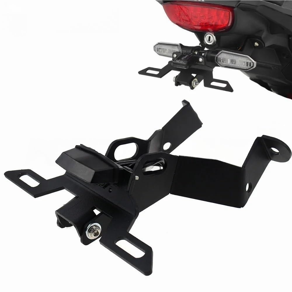 Portatarga Portatarga per targa moto Tail Tidy con luce a LED per CB300R CB300 R 2018-2019