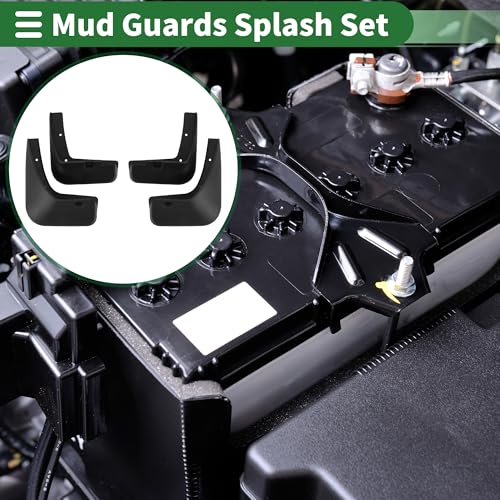 Image of Motoforti Mud Flaps Splash Guards Mud Guards for Kia KX3 2015-2019 W /Mount Accessories