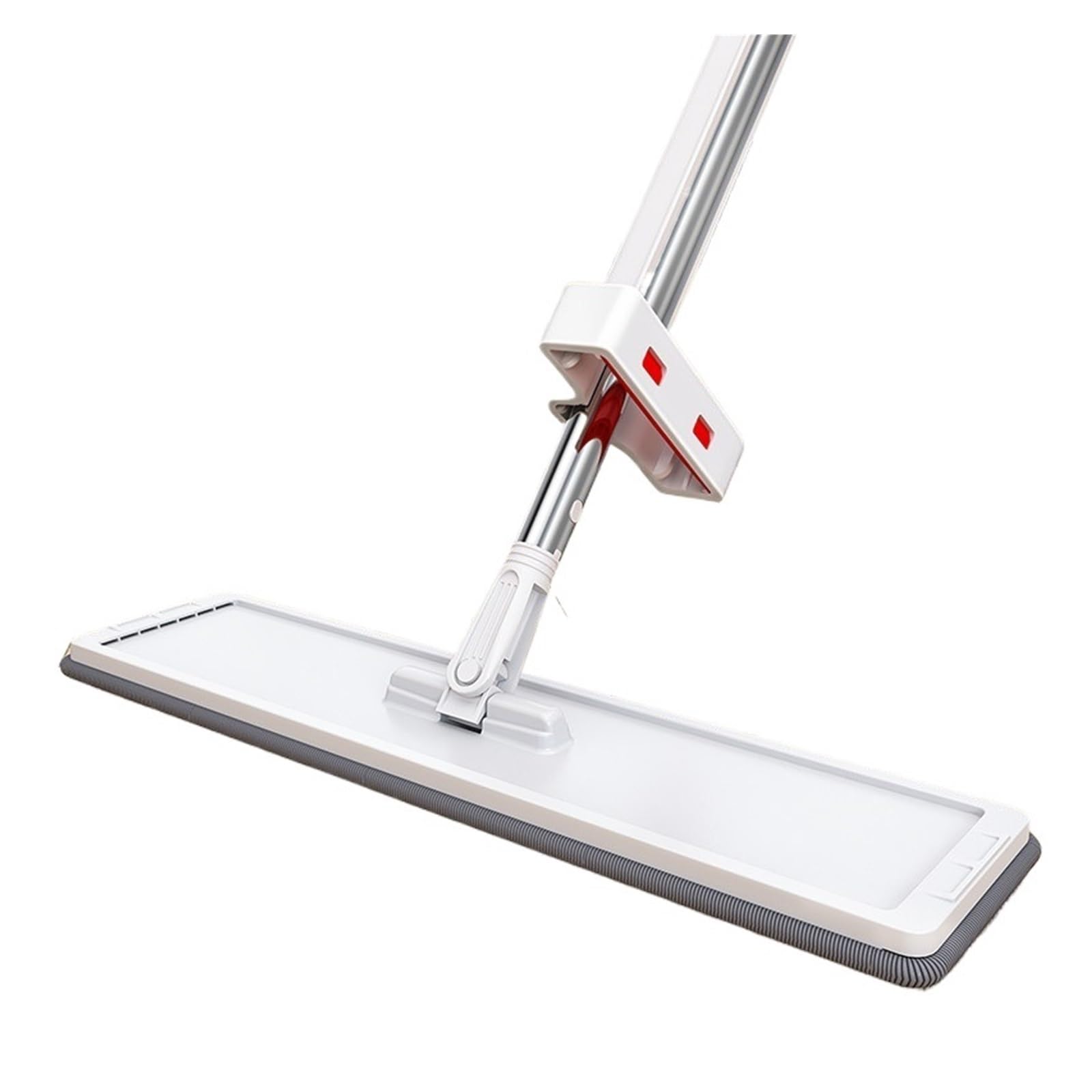 Trapeador de Gran tamaño, de Microfibra, for Exprimir, Lavar a Mano, for Suelos Duros, baldosas, Fregar, Limpieza del hogar, Mango Largo, Balai(4 Cloth mop)