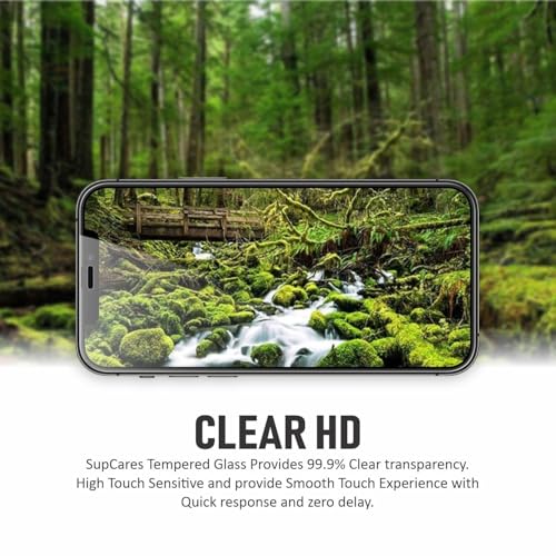 Image of DPJ Tempered Glass for iPhone 12 Mini (5.4 Inch) With Installation Kit | Military-Grade Gorilla Screen Protector | Edge to Edge Coverage |9H Hardness |Bubble-Free | Case Friendly | [Pack of 1]