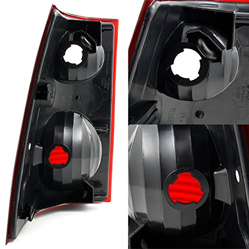 AKKON - For Ford Explorer Sport Trac Model Pickup Red Smoke Tail Lights Brake Lamp Replacement Left + Right Pair