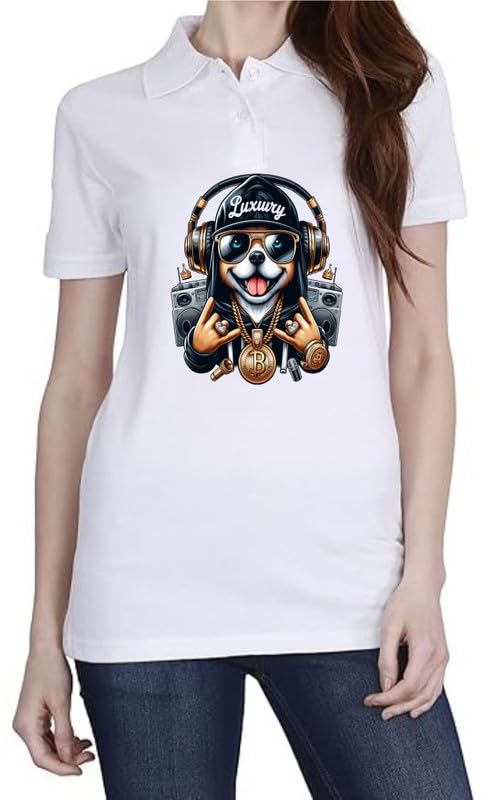 Luxury White Women Polo T-Shirt-image-38