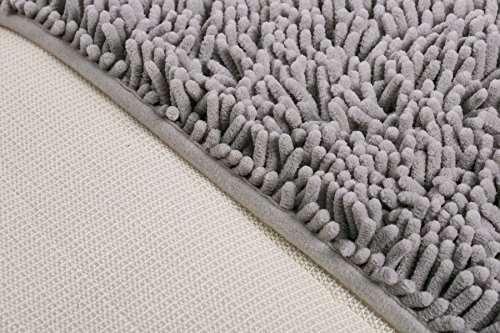 Absorberende Anti-Slip Badmat Van Chenille Stof 82 x 40 cm - Image 3