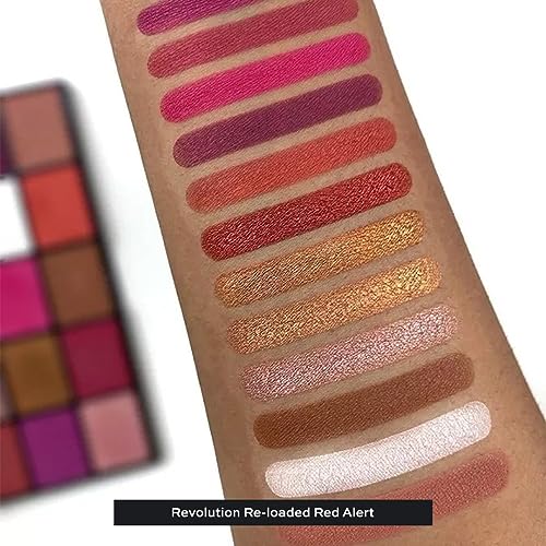 Makeup Revolution Eyeshadow Palette, Long wearing and Easily Blendable Eye with Shimmary & Matte finish, Reloaded Combo II - 33 g - Image 5