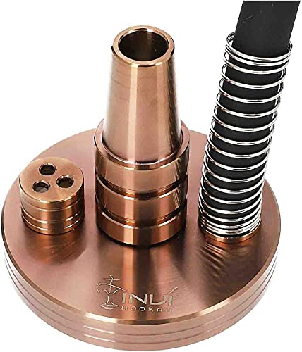 INVI Nano Edelstahl Reise-Shisha mit Transporttasche, Schlauchset, Wasserpfeife, Hookah, rauchfertig mit Smokah… – Bild 5