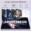 Tableta de 11 pulgadas 2026, 24GB RAM+256GB ROM(2TB TF), tableta Android con batería 8000mAh, cámara (13+5) MP, compatible con Widevine L1, 5G WiFi, GPS, BT5.0, tableta con estuche -Gris 4