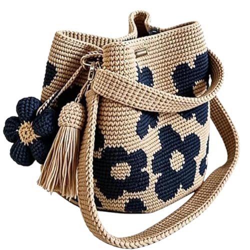 Sac à main crocheté bohème idéal pour vos vacances à la plage et croisières