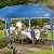COBIZI Canopy 10x20 Pop Up Canopy Tent 10x20ft Waterproof Party Tent Ez Up Canopy Tents for Parties Wedding Outdoor Commercial Event Gazebo Portable Instant Tent for Backyard Camping Carport, Blue