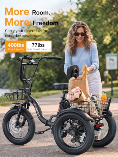 Jasion Electric Tricycle for Adults